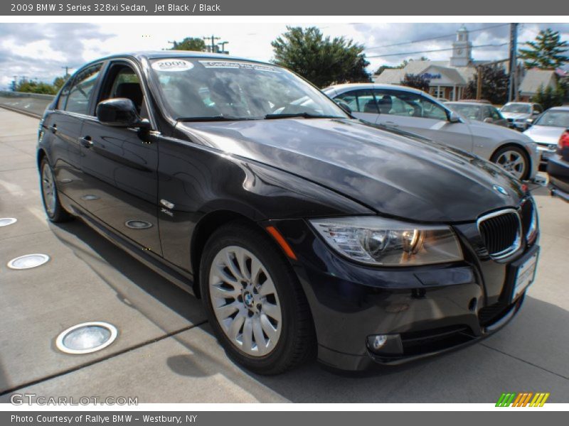 Jet Black / Black 2009 BMW 3 Series 328xi Sedan