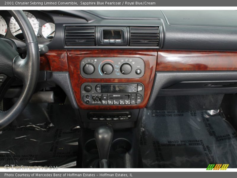 Controls of 2001 Sebring Limited Convertible