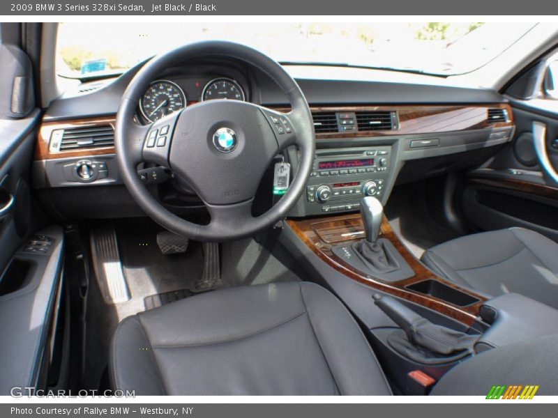 Jet Black / Black 2009 BMW 3 Series 328xi Sedan