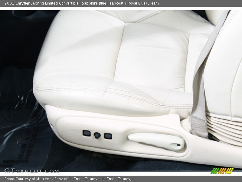 Controls of 2001 Sebring Limited Convertible