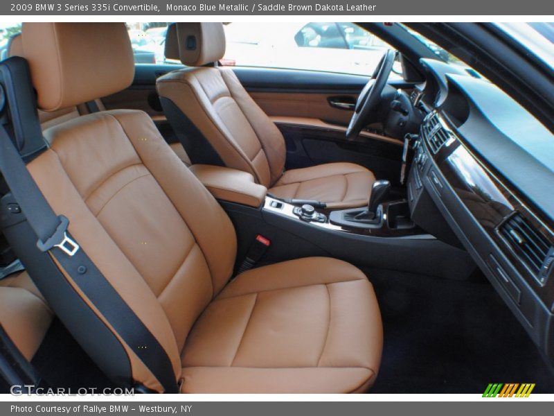 Front Seat of 2009 3 Series 335i Convertible