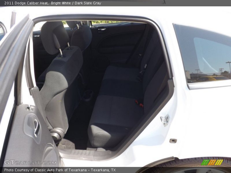 Bright White / Dark Slate Gray 2011 Dodge Caliber Heat