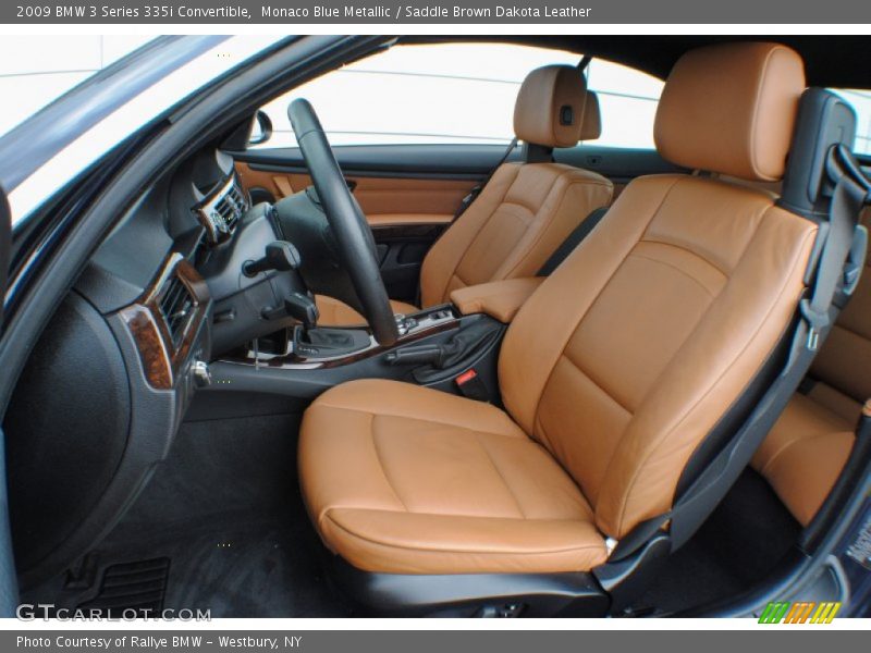 Front Seat of 2009 3 Series 335i Convertible