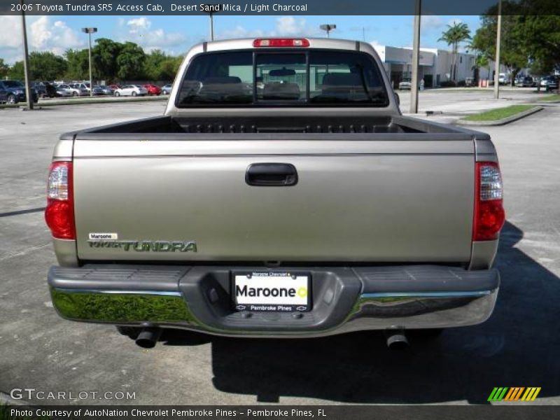 Desert Sand Mica / Light Charcoal 2006 Toyota Tundra SR5 Access Cab