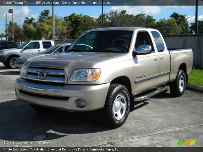Desert Sand Mica / Light Charcoal 2006 Toyota Tundra SR5 Access Cab