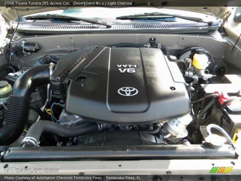 Desert Sand Mica / Light Charcoal 2006 Toyota Tundra SR5 Access Cab