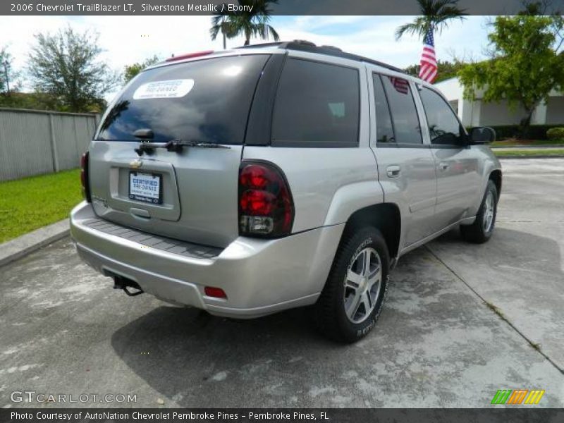 Silverstone Metallic / Ebony 2006 Chevrolet TrailBlazer LT
