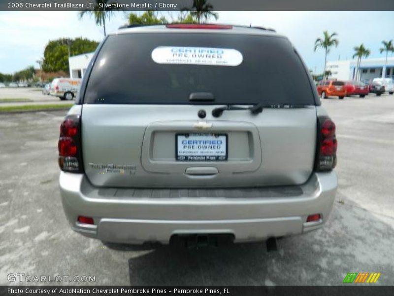 Silverstone Metallic / Ebony 2006 Chevrolet TrailBlazer LT