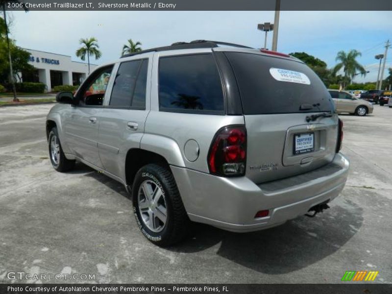 Silverstone Metallic / Ebony 2006 Chevrolet TrailBlazer LT