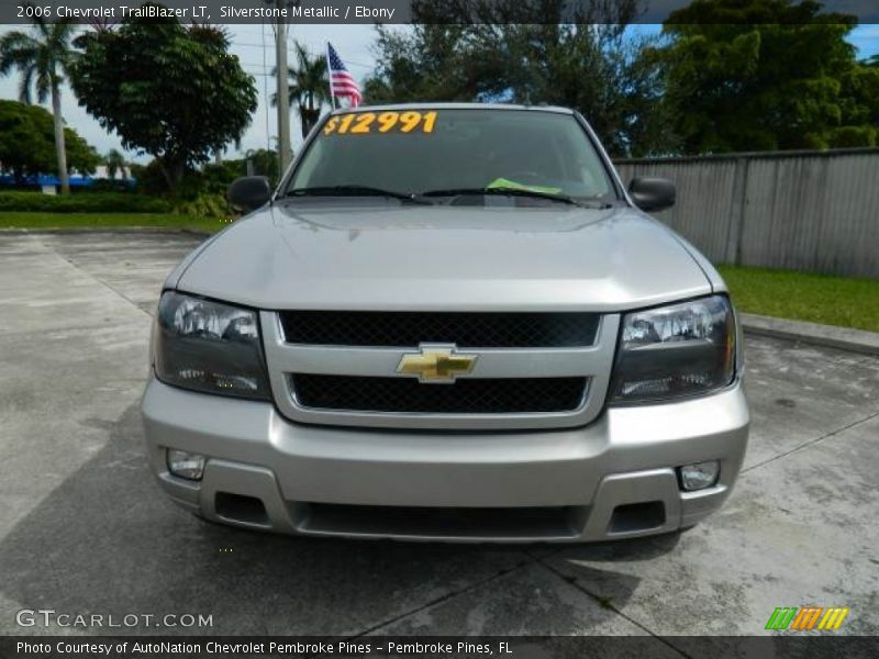 Silverstone Metallic / Ebony 2006 Chevrolet TrailBlazer LT