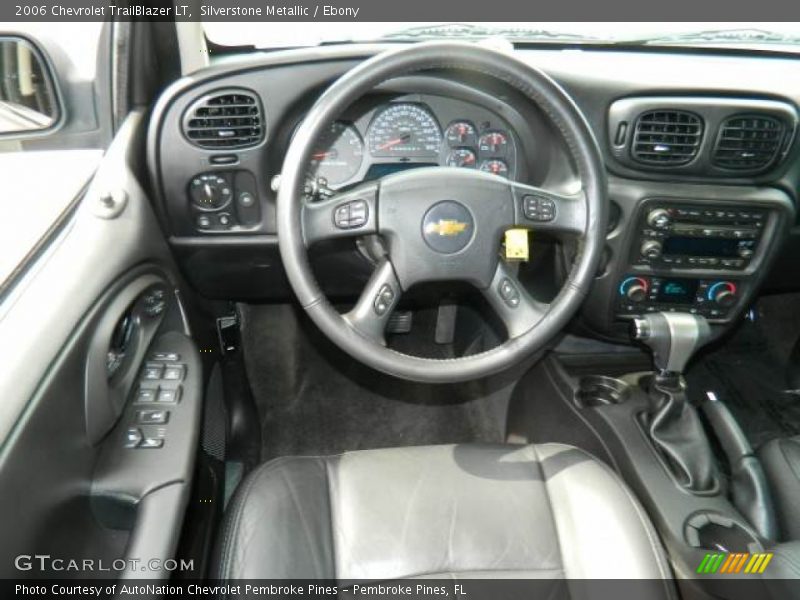 Silverstone Metallic / Ebony 2006 Chevrolet TrailBlazer LT