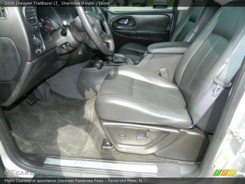 Silverstone Metallic / Ebony 2006 Chevrolet TrailBlazer LT