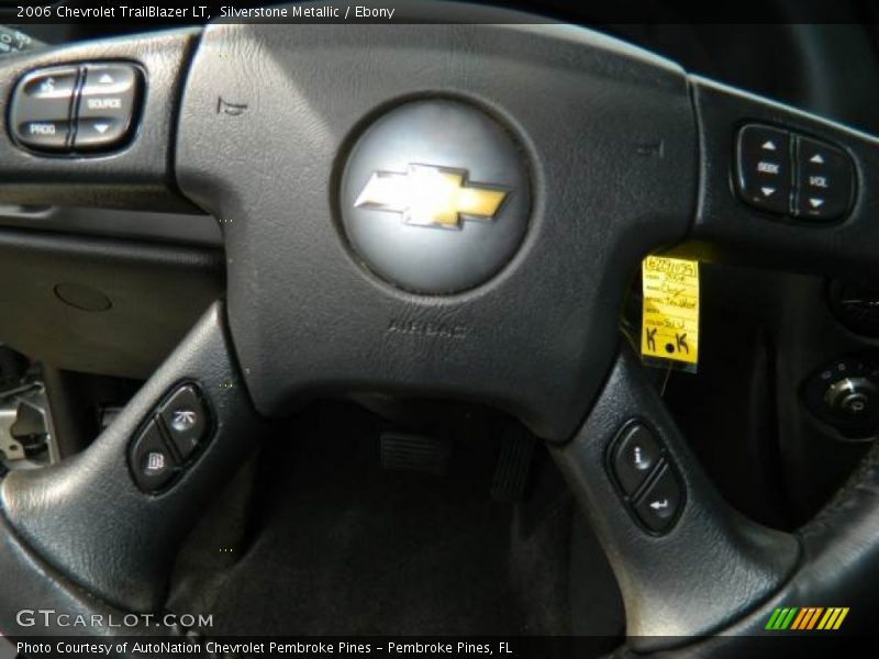 Silverstone Metallic / Ebony 2006 Chevrolet TrailBlazer LT