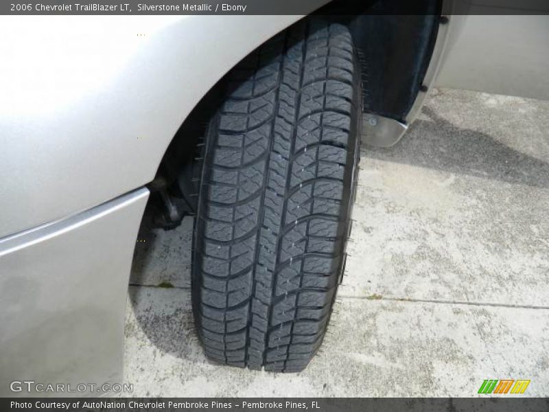 Silverstone Metallic / Ebony 2006 Chevrolet TrailBlazer LT