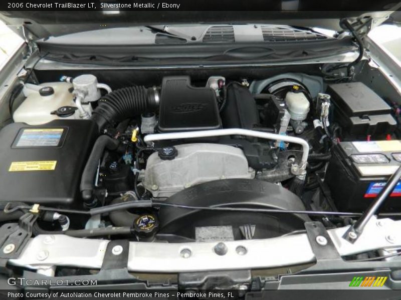 Silverstone Metallic / Ebony 2006 Chevrolet TrailBlazer LT