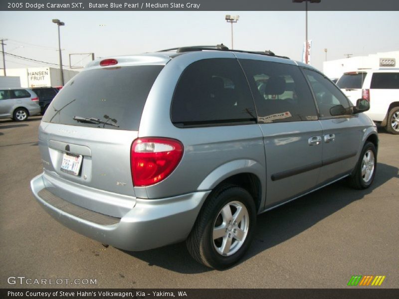 Butane Blue Pearl / Medium Slate Gray 2005 Dodge Caravan SXT