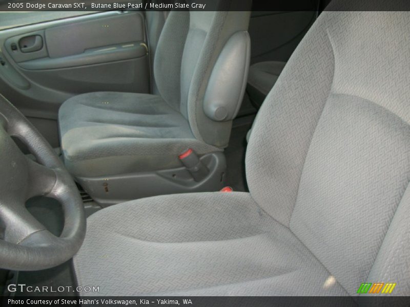 Butane Blue Pearl / Medium Slate Gray 2005 Dodge Caravan SXT