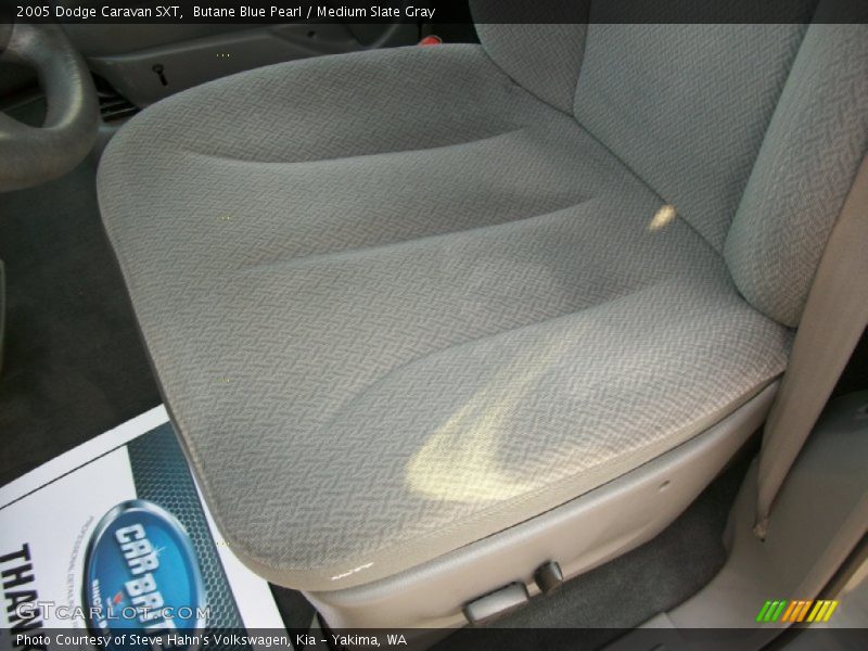 Butane Blue Pearl / Medium Slate Gray 2005 Dodge Caravan SXT