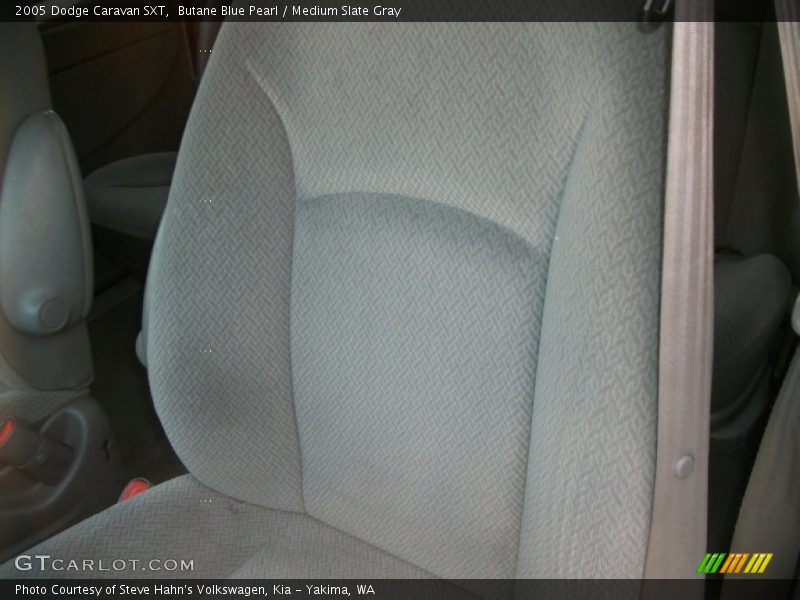 Butane Blue Pearl / Medium Slate Gray 2005 Dodge Caravan SXT