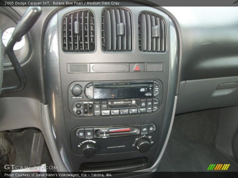 Butane Blue Pearl / Medium Slate Gray 2005 Dodge Caravan SXT
