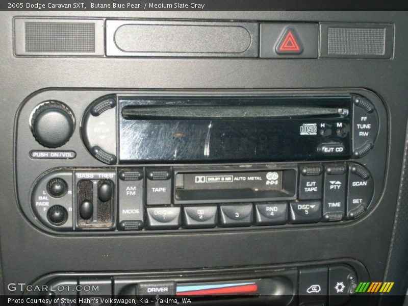 Butane Blue Pearl / Medium Slate Gray 2005 Dodge Caravan SXT
