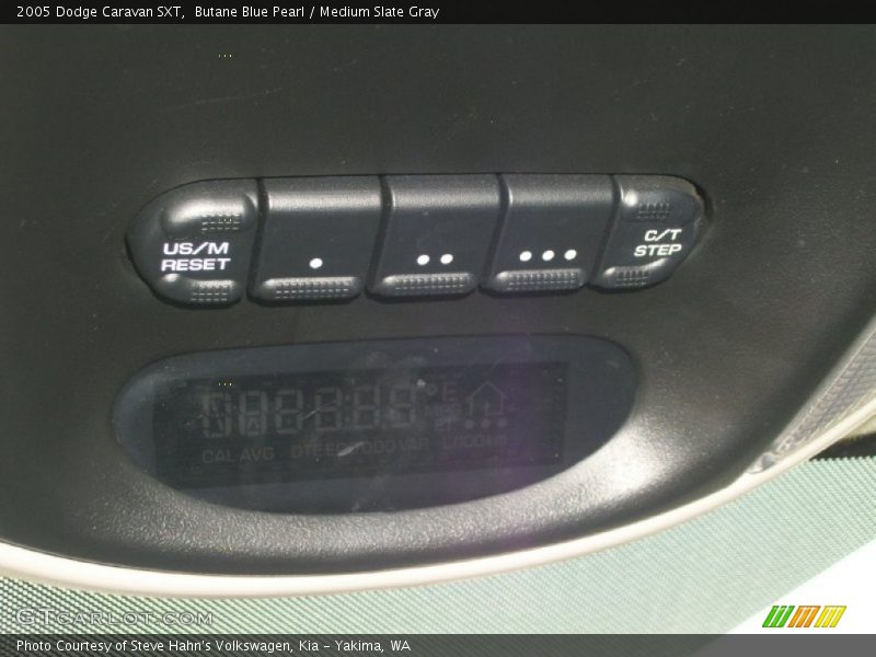 Butane Blue Pearl / Medium Slate Gray 2005 Dodge Caravan SXT