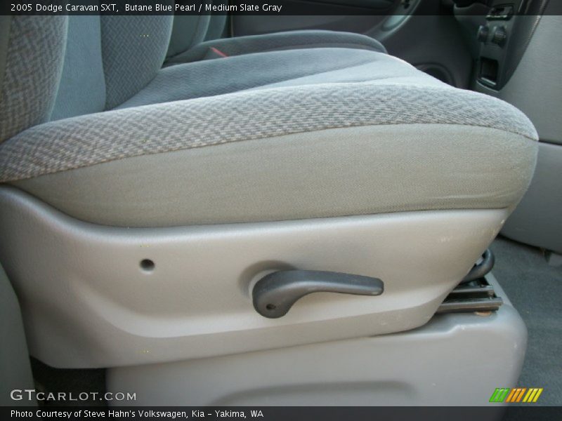 Butane Blue Pearl / Medium Slate Gray 2005 Dodge Caravan SXT