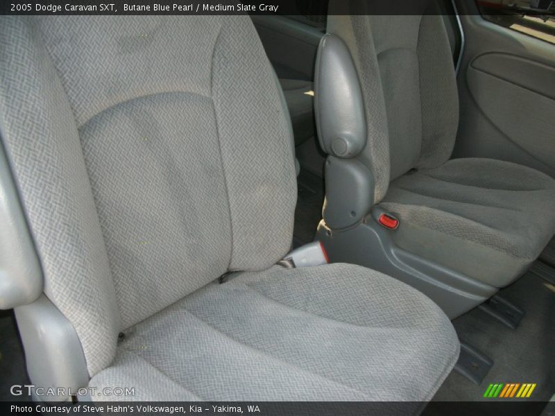 Butane Blue Pearl / Medium Slate Gray 2005 Dodge Caravan SXT
