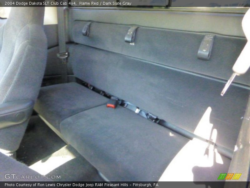Flame Red / Dark Slate Gray 2004 Dodge Dakota SLT Club Cab 4x4
