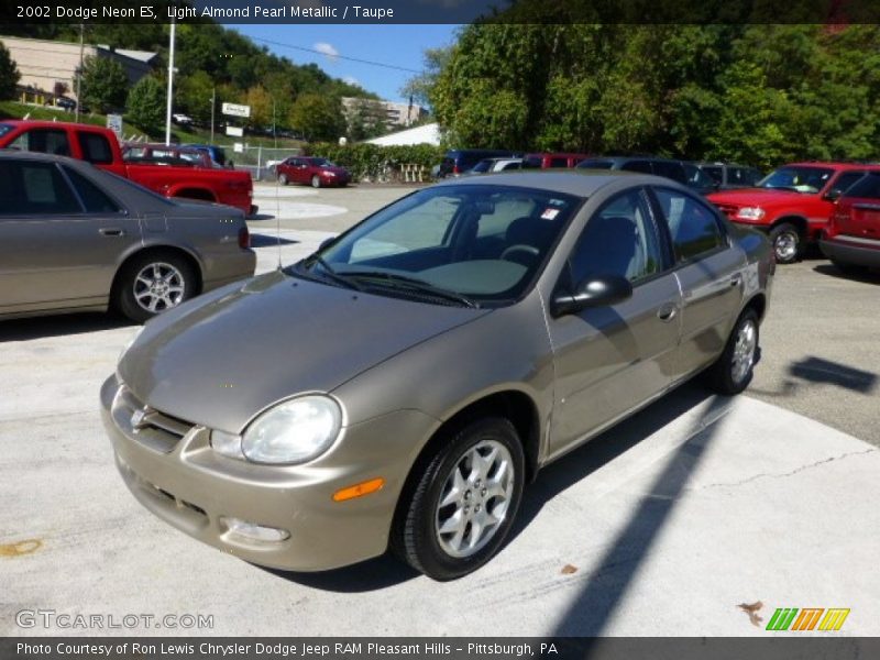 Light Almond Pearl Metallic / Taupe 2002 Dodge Neon ES