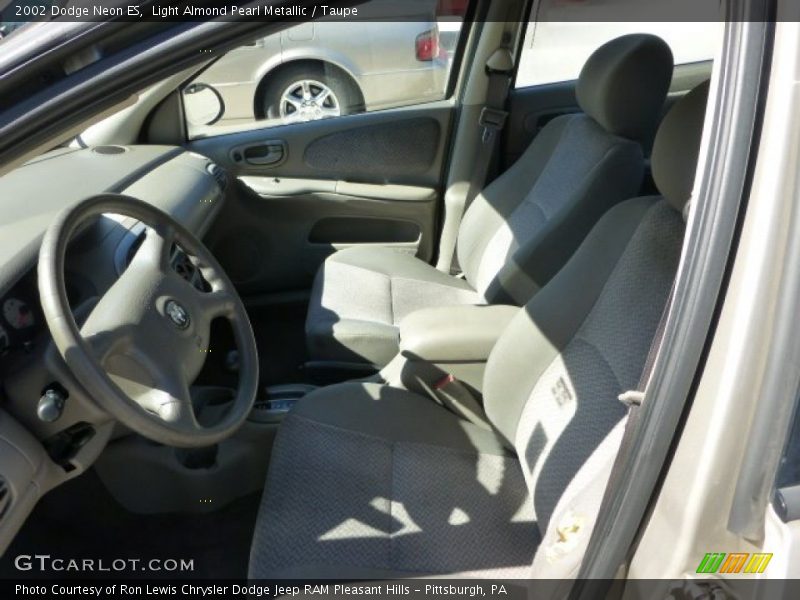 Front Seat of 2002 Neon ES