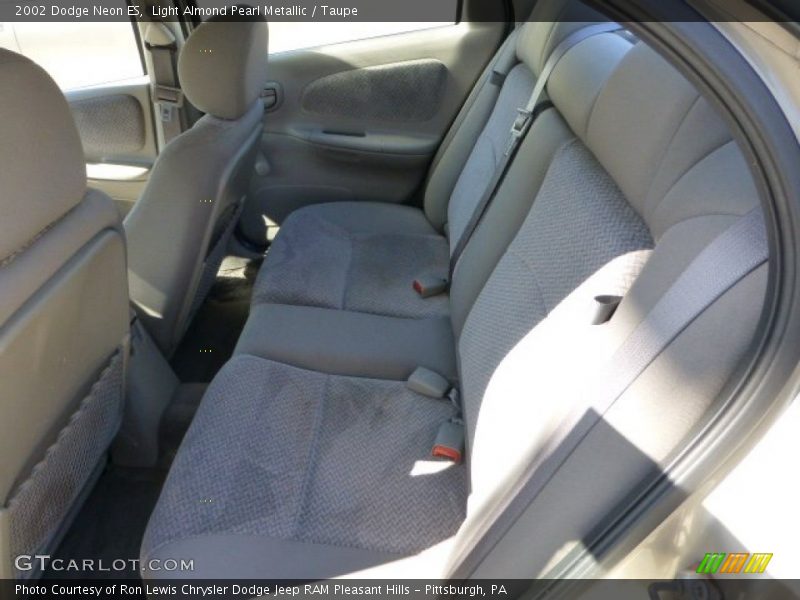 Rear Seat of 2002 Neon ES