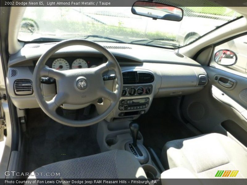 Dashboard of 2002 Neon ES