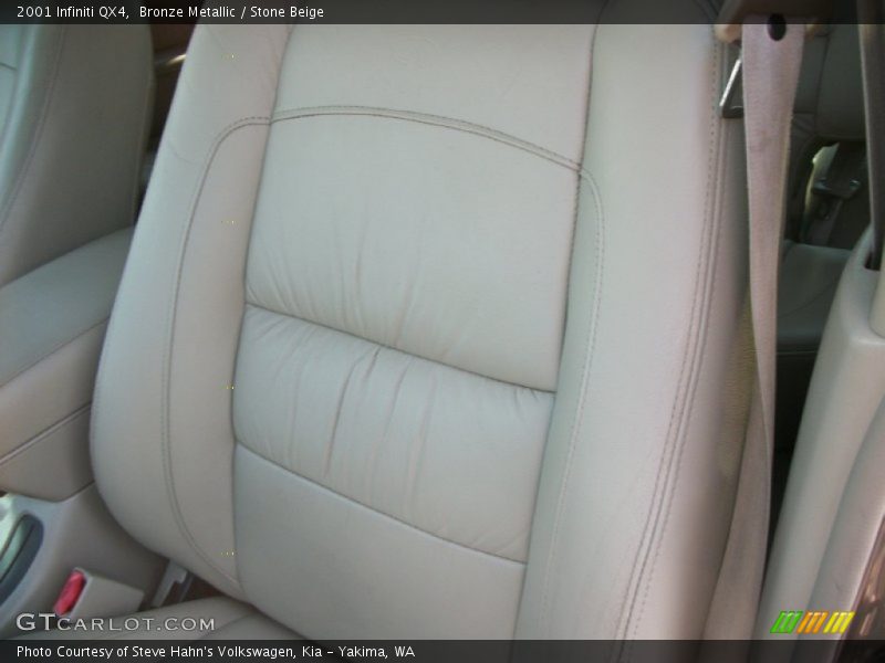 Bronze Metallic / Stone Beige 2001 Infiniti QX4