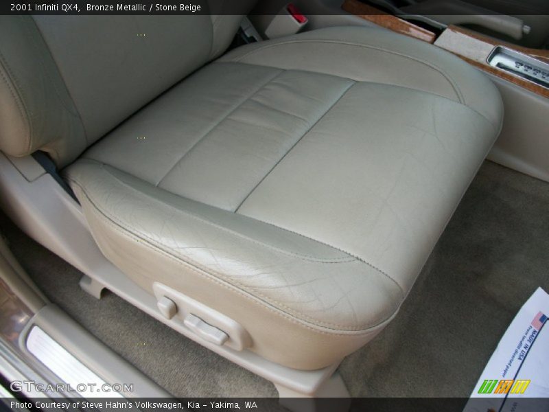 Bronze Metallic / Stone Beige 2001 Infiniti QX4