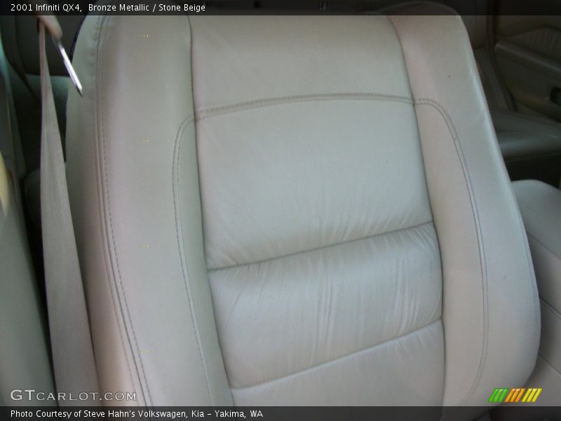 Bronze Metallic / Stone Beige 2001 Infiniti QX4