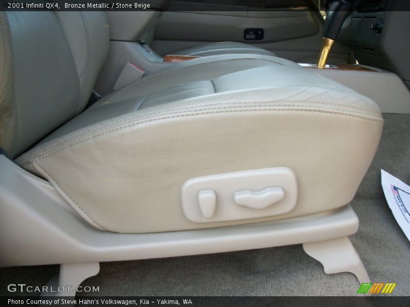 Bronze Metallic / Stone Beige 2001 Infiniti QX4