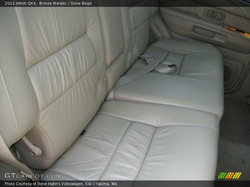 Bronze Metallic / Stone Beige 2001 Infiniti QX4