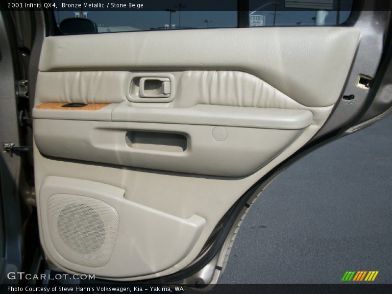 Bronze Metallic / Stone Beige 2001 Infiniti QX4