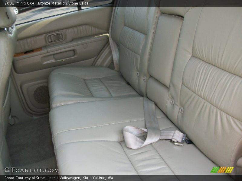 Bronze Metallic / Stone Beige 2001 Infiniti QX4