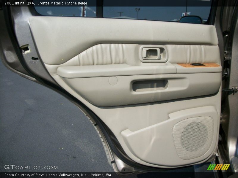 Bronze Metallic / Stone Beige 2001 Infiniti QX4