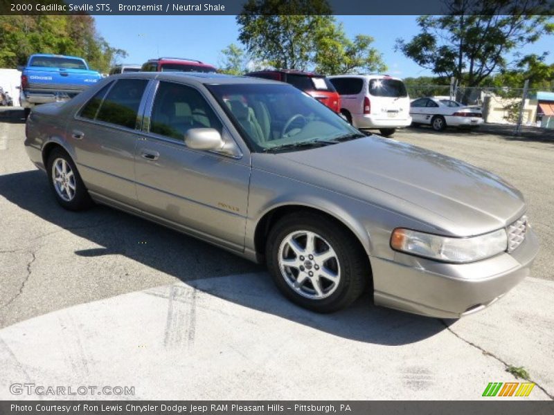 Bronzemist / Neutral Shale 2000 Cadillac Seville STS