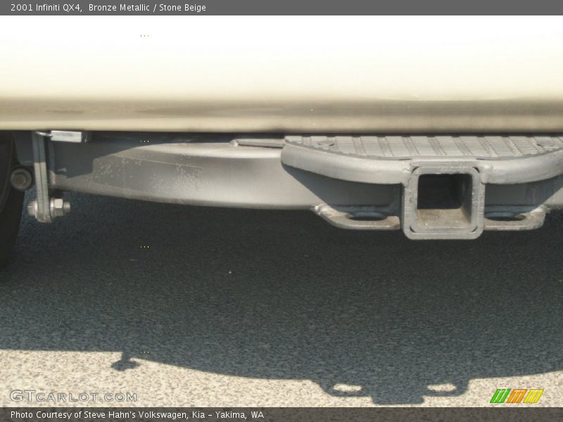 Bronze Metallic / Stone Beige 2001 Infiniti QX4