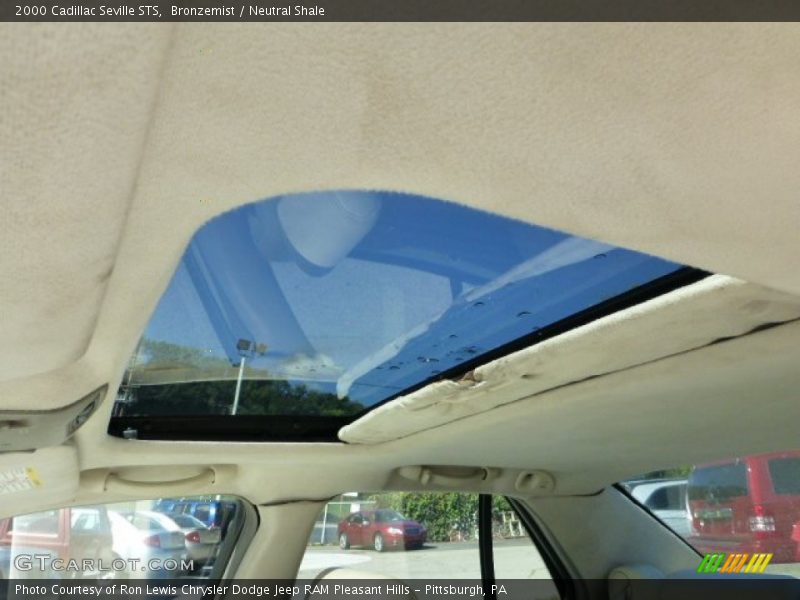 Bronzemist / Neutral Shale 2000 Cadillac Seville STS