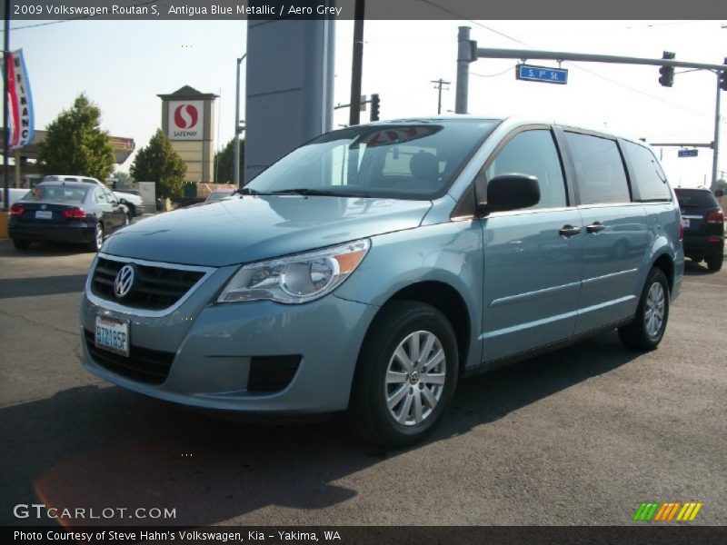 Antigua Blue Metallic / Aero Grey 2009 Volkswagen Routan S