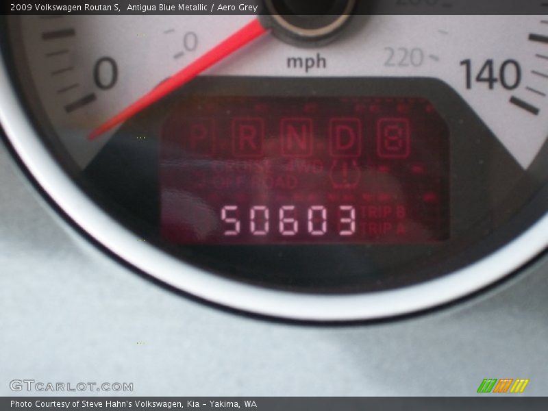 Antigua Blue Metallic / Aero Grey 2009 Volkswagen Routan S