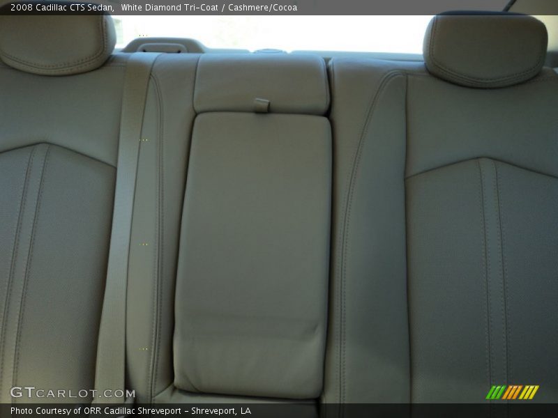 White Diamond Tri-Coat / Cashmere/Cocoa 2008 Cadillac CTS Sedan