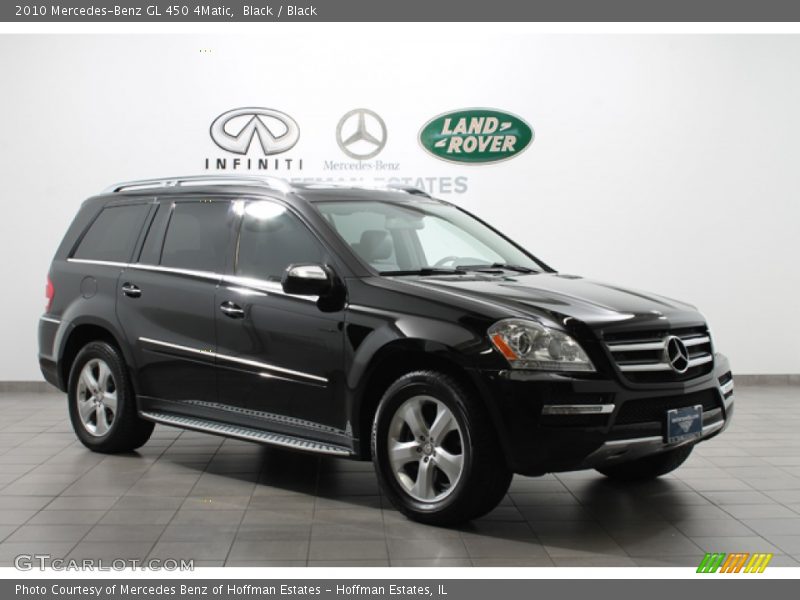 Black / Black 2010 Mercedes-Benz GL 450 4Matic