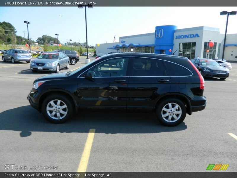 Nighthawk Black Pearl / Ivory 2008 Honda CR-V EX