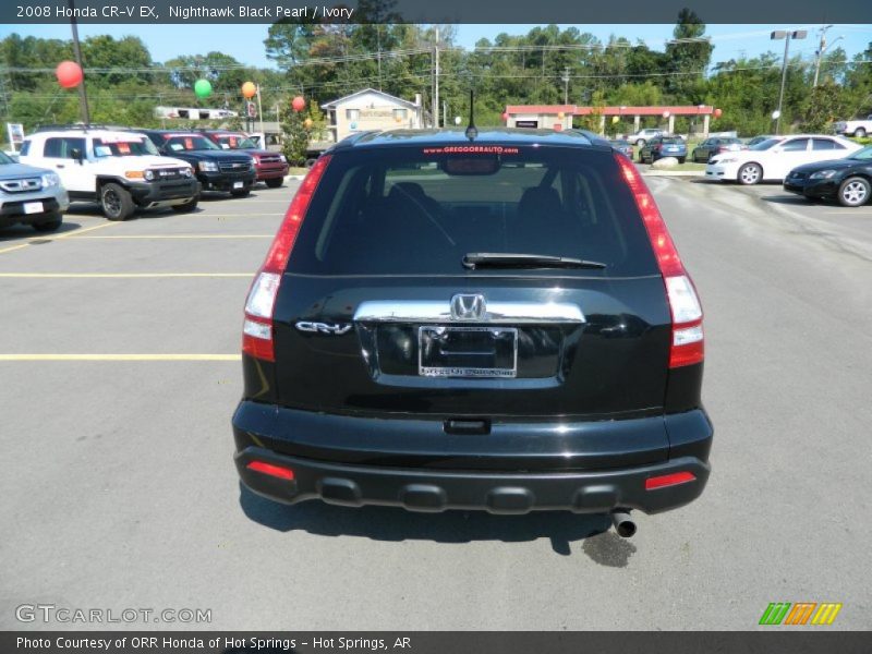 Nighthawk Black Pearl / Ivory 2008 Honda CR-V EX
